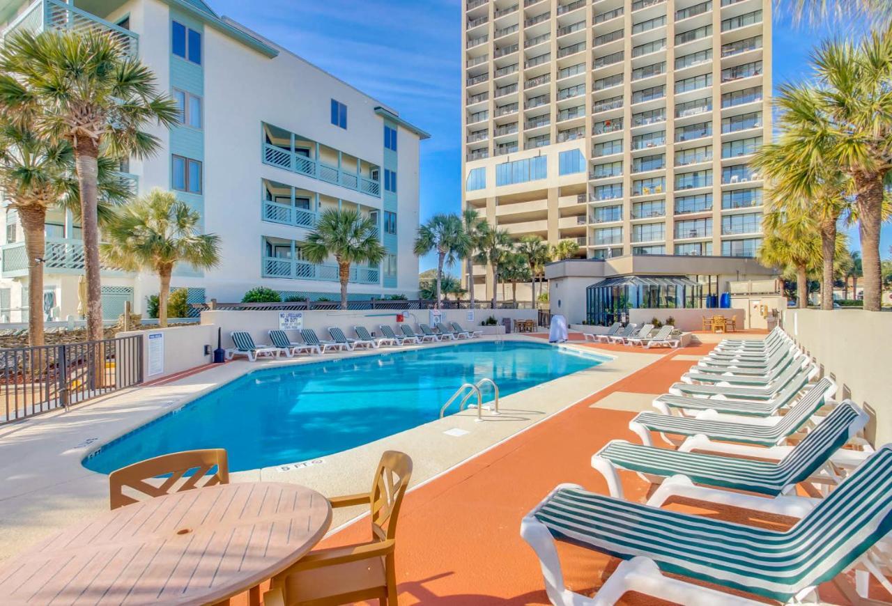 Lively Views From The Balcony At Ocean Forest Plaza Myrtle Beach Kültér fotó