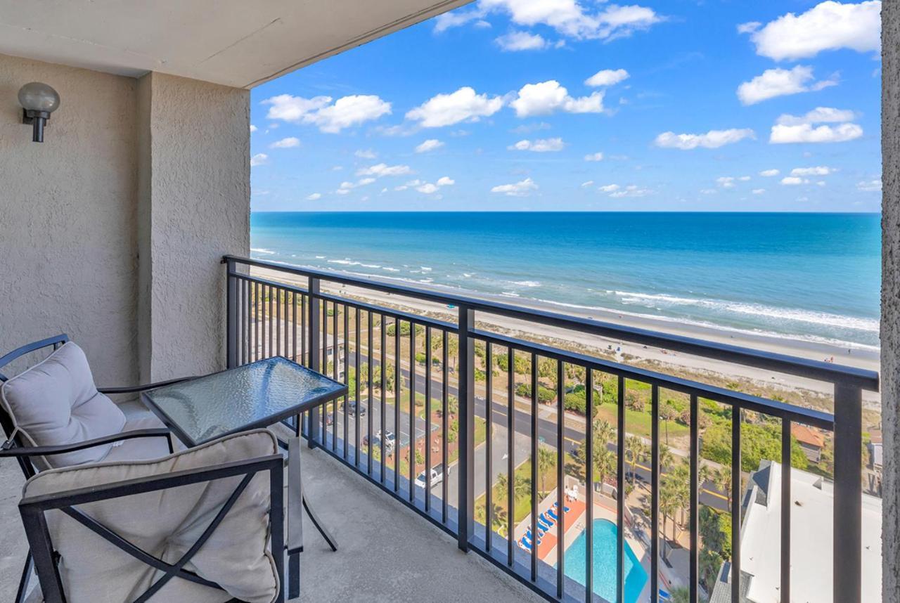 Lively Views From The Balcony At Ocean Forest Plaza Myrtle Beach Kültér fotó